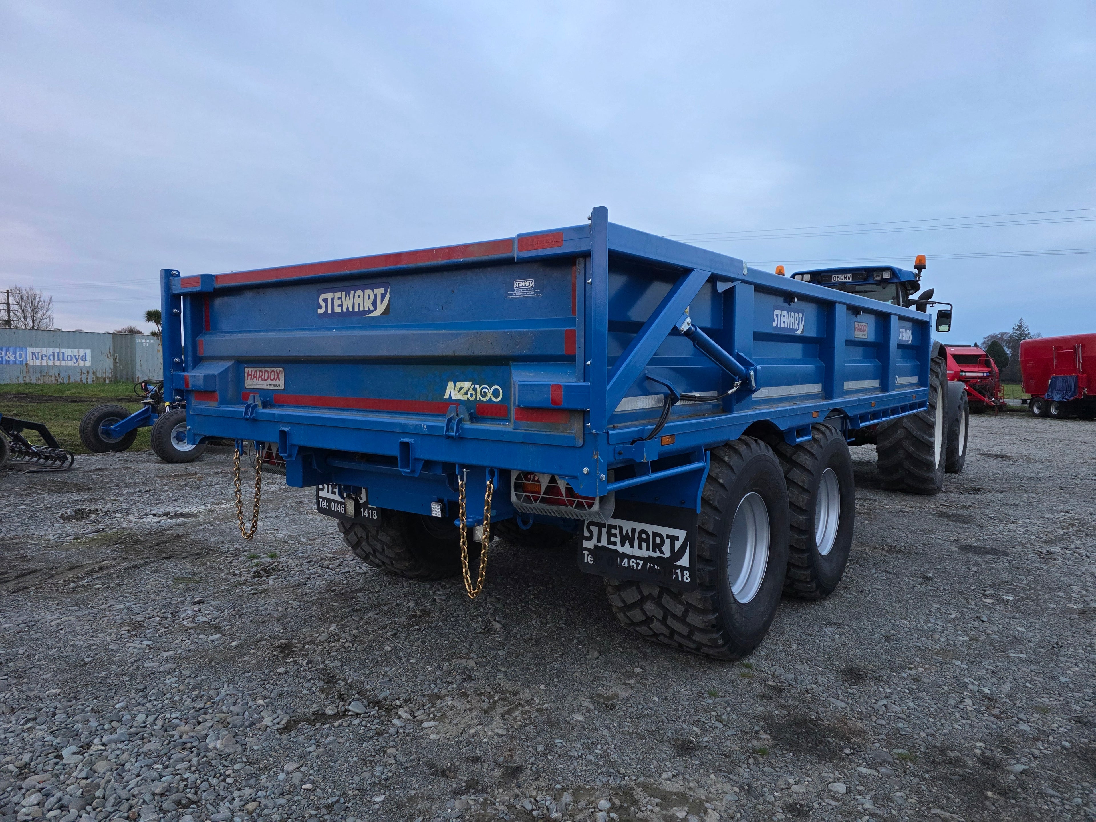 Stewart NZ 6100 Tip Trailer