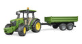 Bruder John Deere 5115M & Tipping Trailer