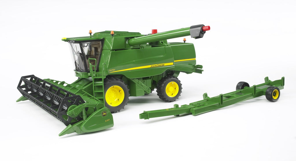 Bruder John Deere Combine Harvester T670i