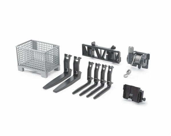 Bruder Box-Type Pallet, Winch & Forks