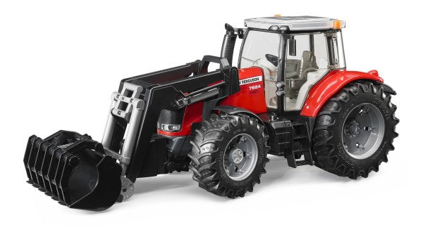 Bruder Massey Ferguson 7624 with Frontloader