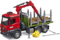 Bruder MB Acros Timber Truck w Load