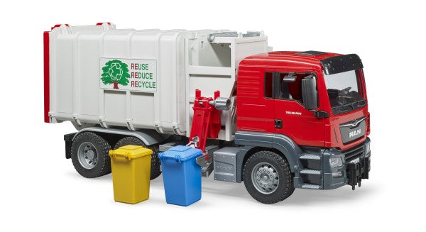 Bruder MAN TGS Side Load Garbage Truck