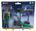 Bruder Farmer with Lawn Mower