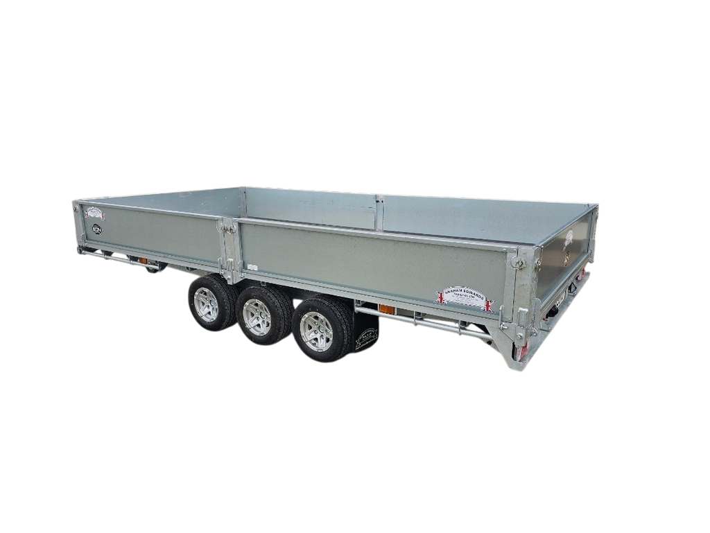 Graham Edwards Tri Axle 14ft Flatbed Trailer