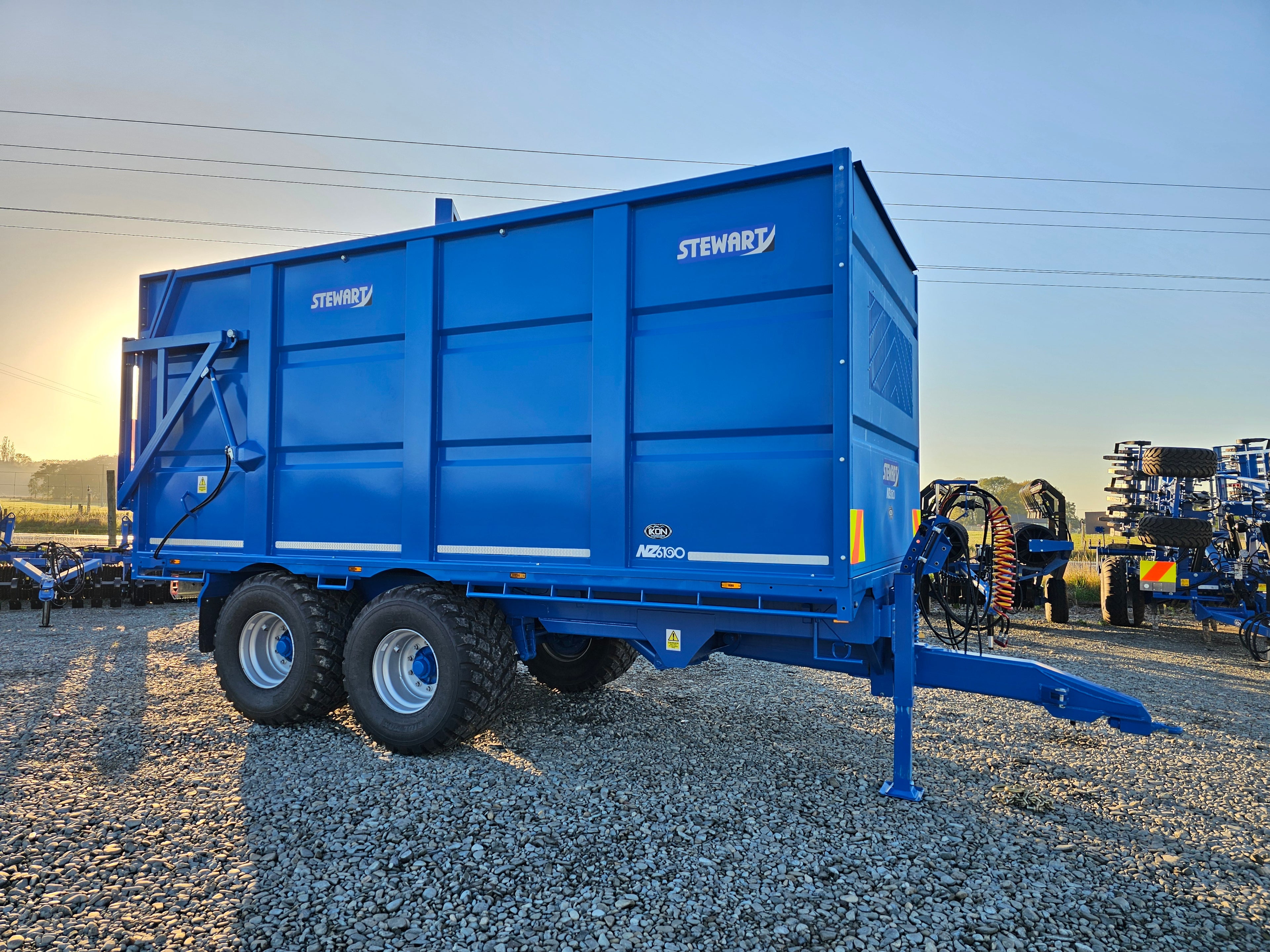 Stewart NZ 6100 Tip Trailer