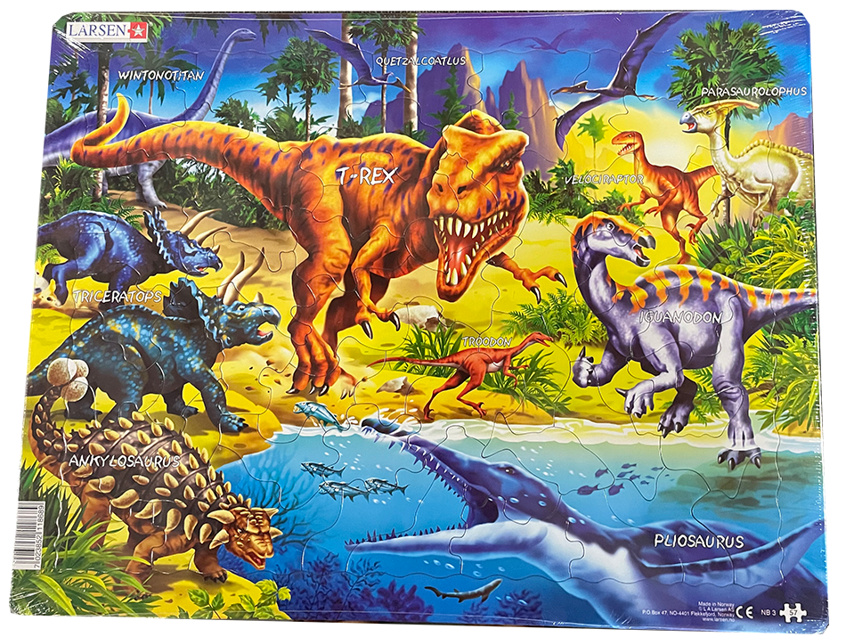 Cretaceous Dinosaurs Puzzle