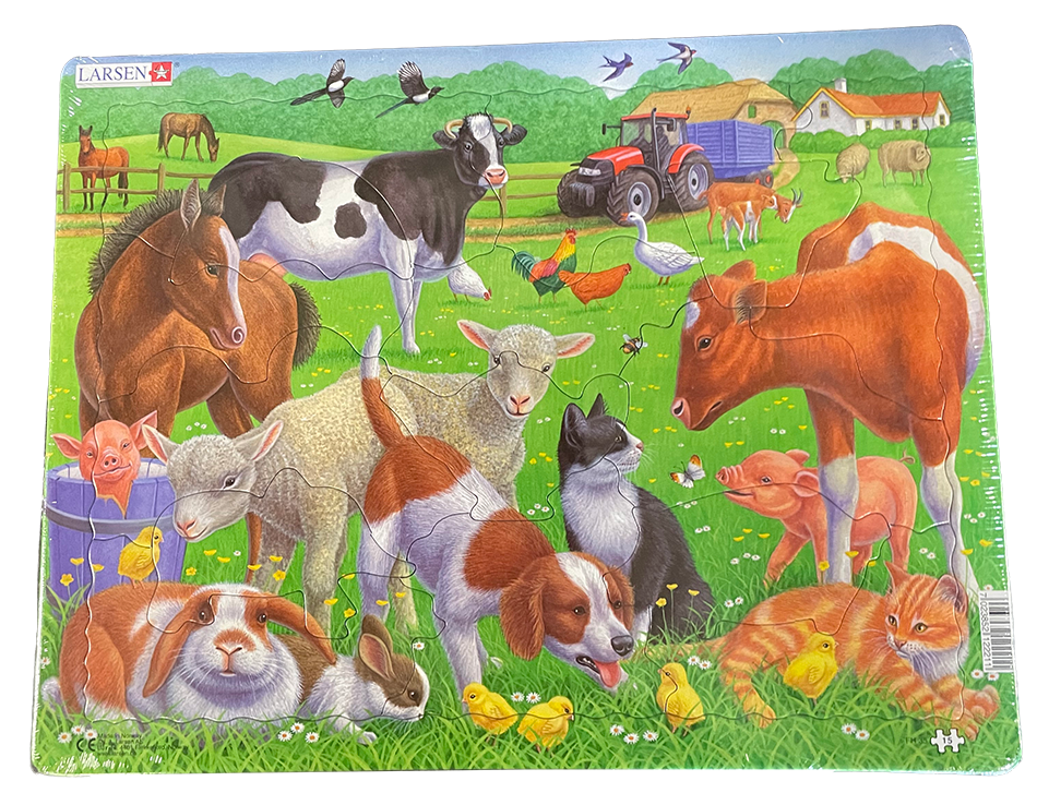 Pets and Farm Animals Puzzle