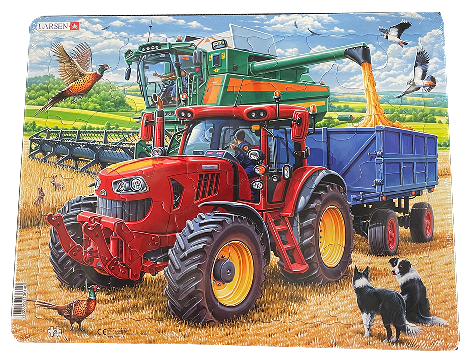 Tractor & Combine Puzzle