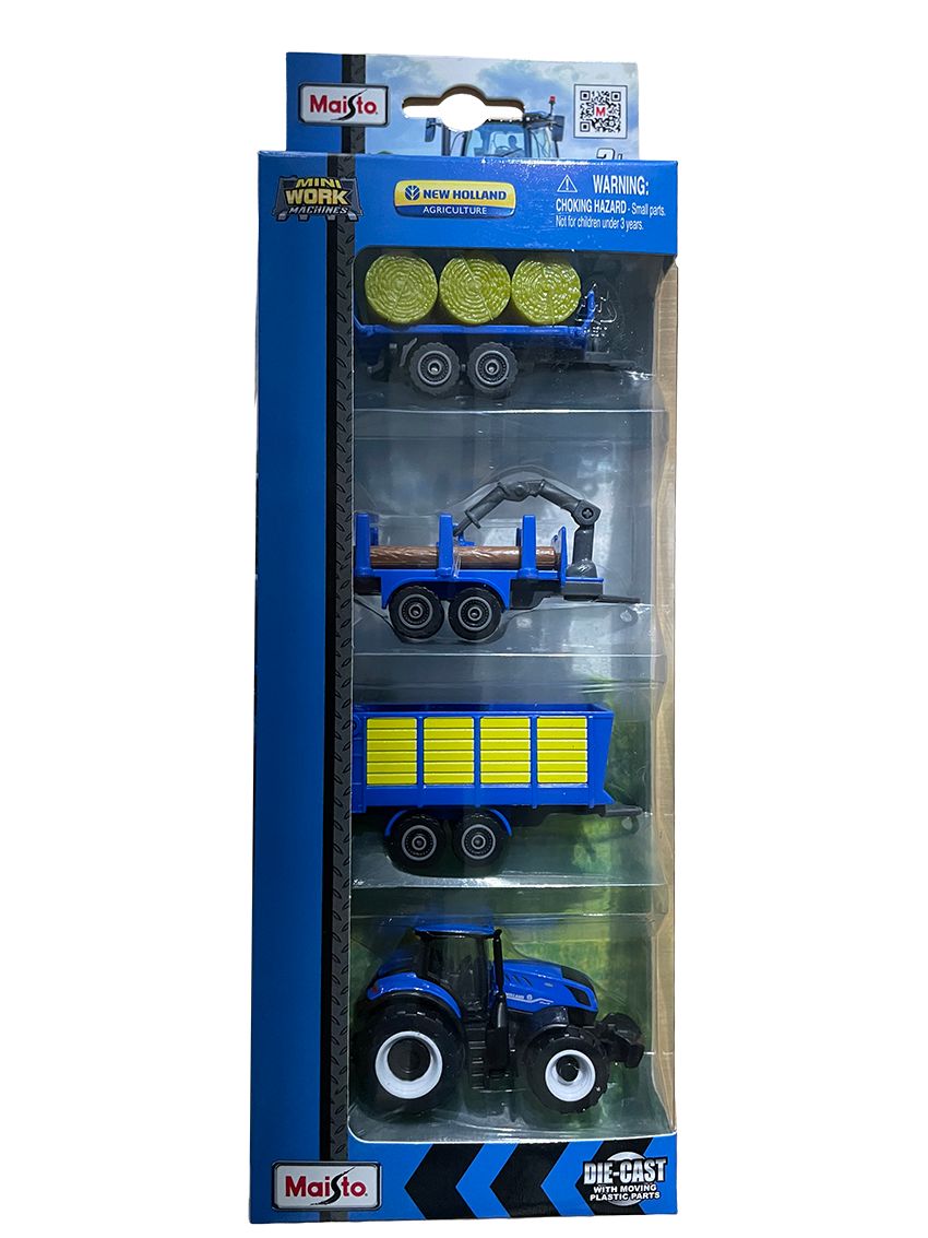 Maisto Mini Working Machines - 4 Pack