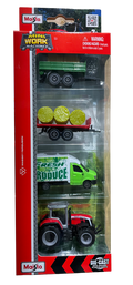 Maisto Mini Working Machines - 4 Pack