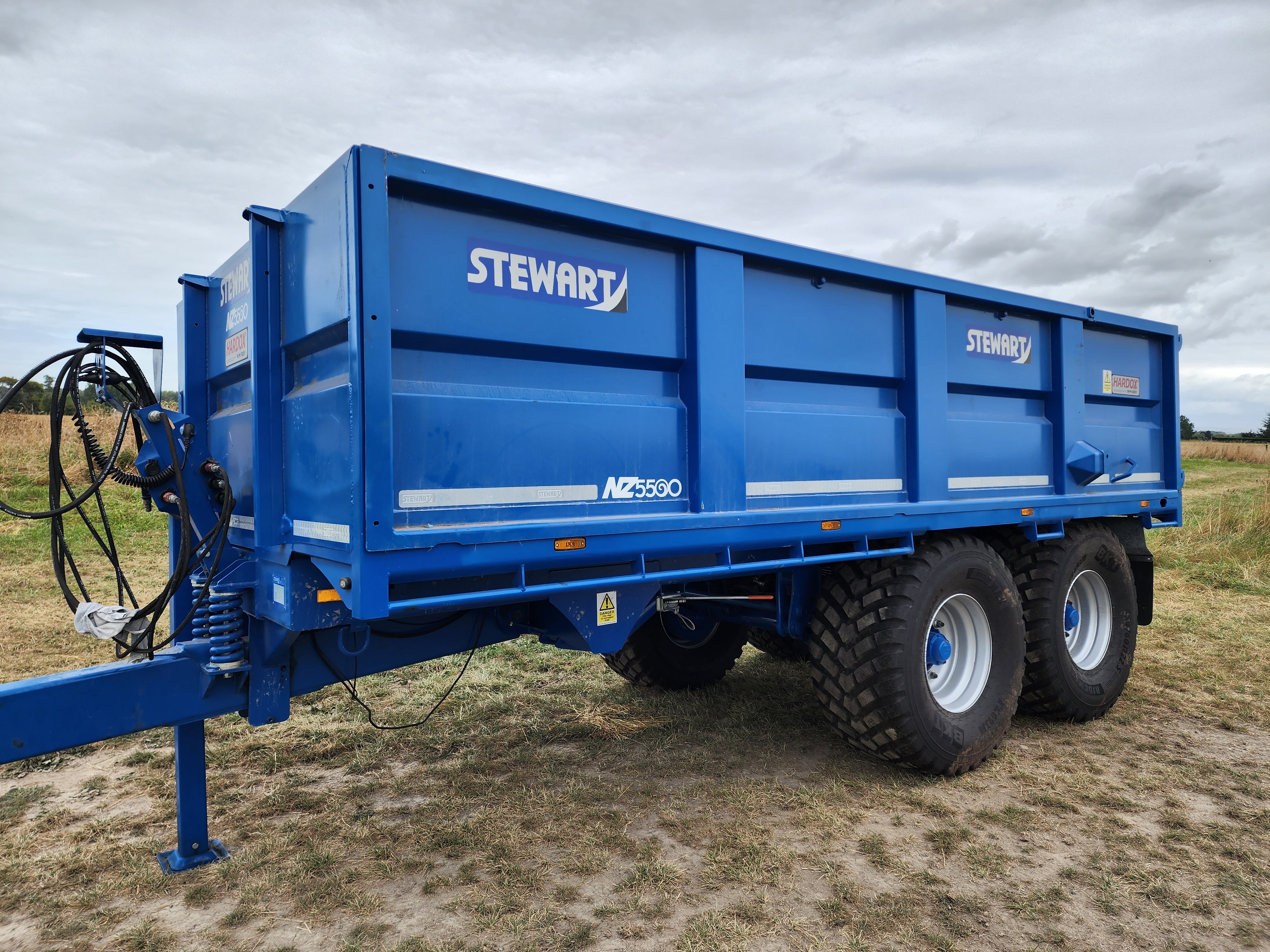 Stewart NZ 5500 Tip Trailer