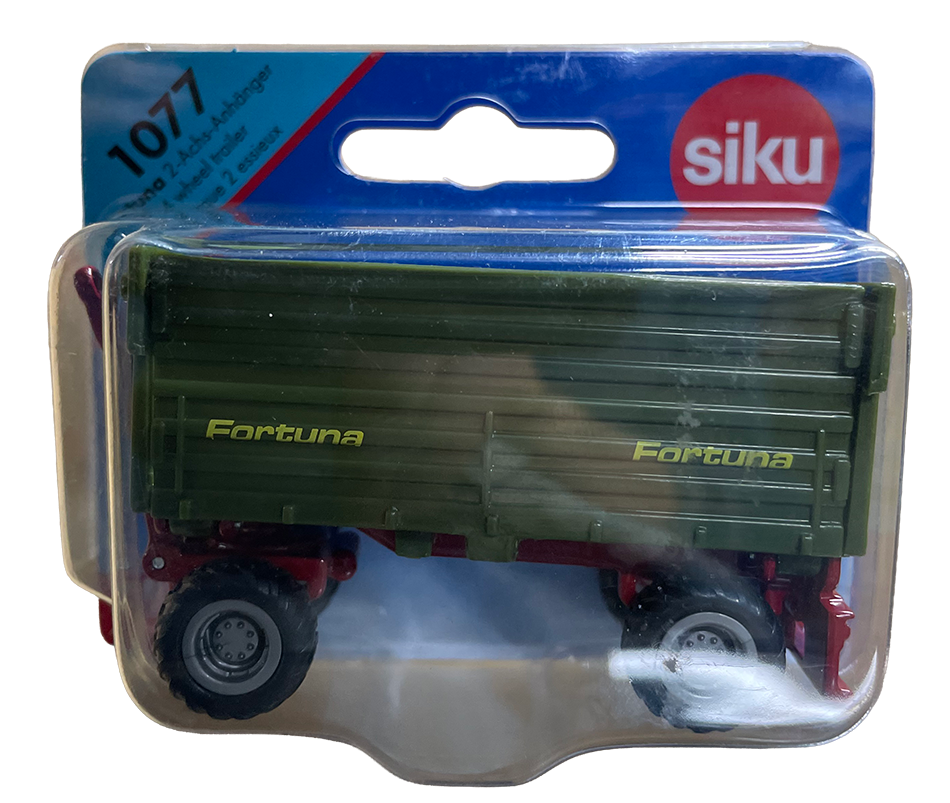 SIKU 1077 Fortuna 2-Axled Trailer