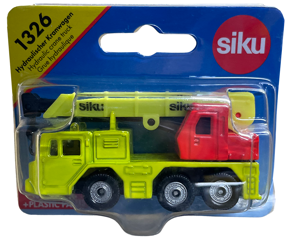 SIKU 1326 Hydraulic Crane Truck