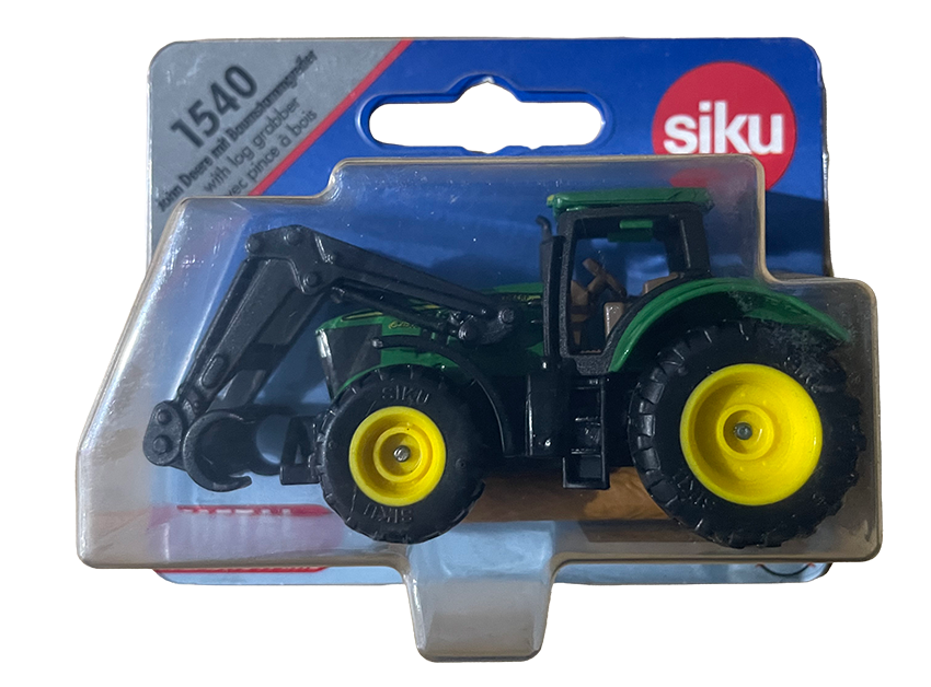 SIKU 1540 John Deere with Log Grabber