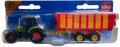SIKU 1650 Claas 7530 with Silage Trailer