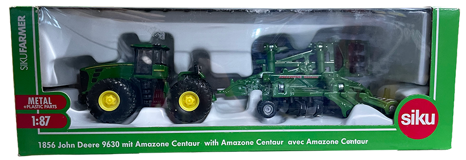 SIKU 1856 John Deere 9630 with Amazone Centaur