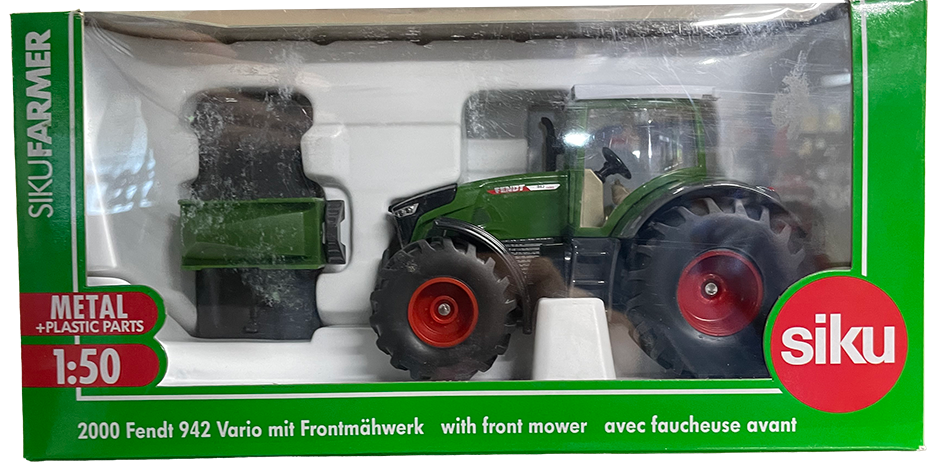 SIKU 2000 Fendt 942 Vario with Front Mower