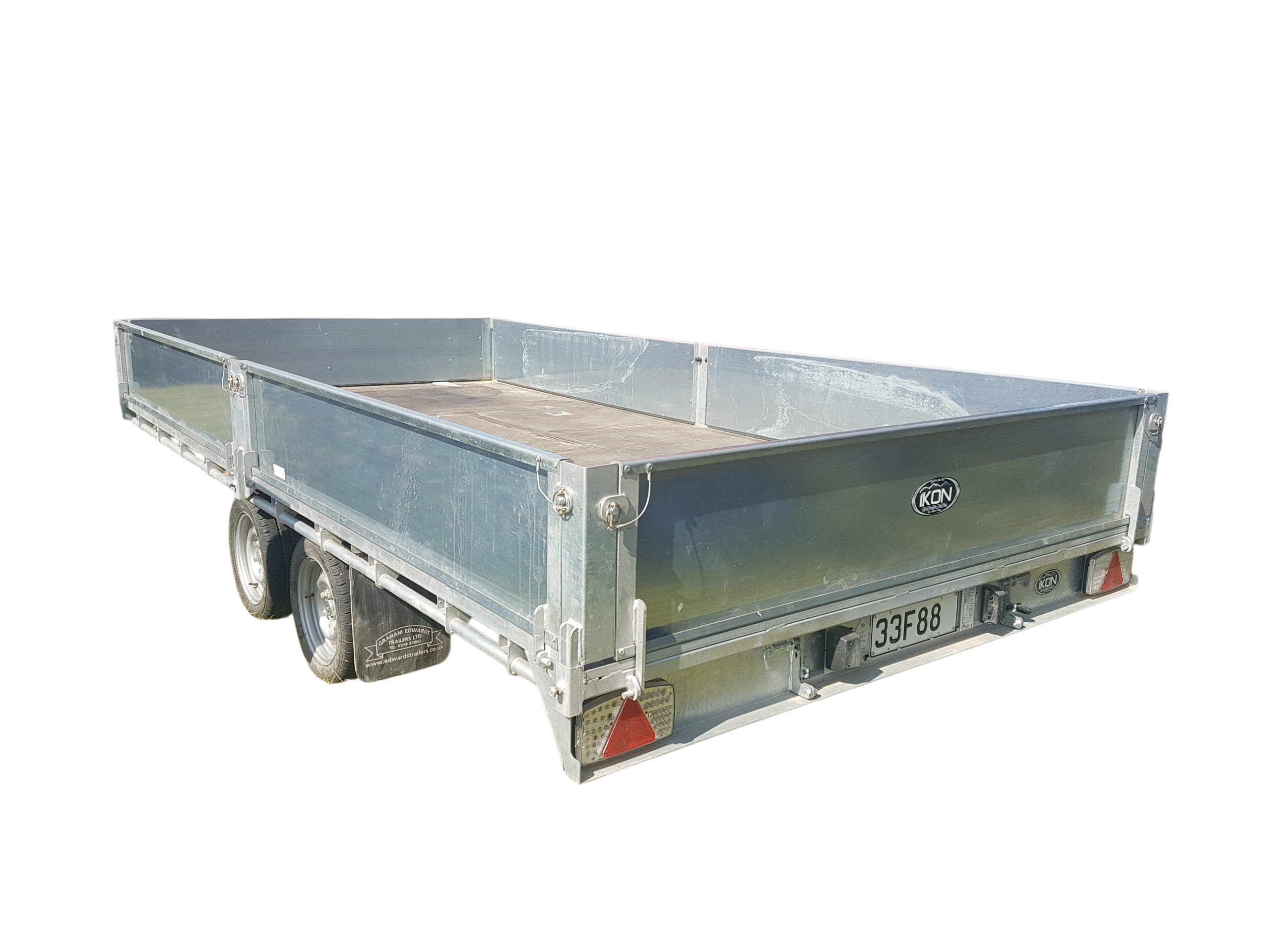 Graham Edwards Tandem Axle 14ft Flatbed Trailer